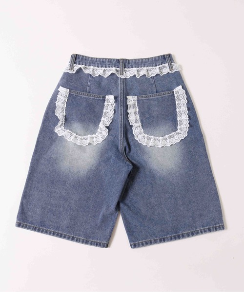 WC(ダブル シー)の「レースデザインハーフパンツ(その他パンツ・レディース・ブルー・FREE)」の18枚目の写真