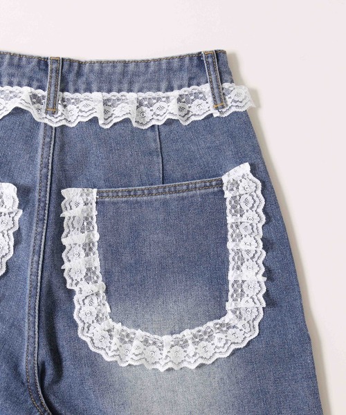 WC(ダブル シー)の「レースデザインハーフパンツ(その他パンツ・レディース・ブルー・FREE)」の17枚目の写真