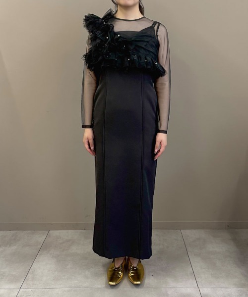 スーツ・フォーマル・ドレス ANDRESD pearl bustier dress ANDRESD ドレス パールビスチェドレス / pearl bustier dress