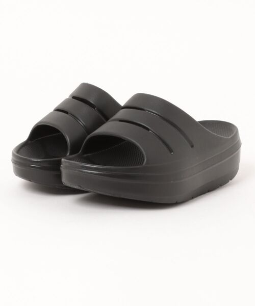 Piedi Nudi(ピエディヌーディ)の「軽量 やわらか 厚底 EVA リカバリーサンダル(サンダル・レディース・グレー/ブラック/アイボリー・S/LL/L/M)」の3枚目の写真