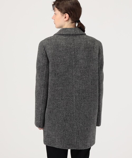 TOMORROWLAND (トゥモローランド)の「■30万円以上のため JIL SANDER CABAN 4 DBH TM ジャケットコート(チェスターコート・レディース・チャコールグレー・32)」の5枚目の写真