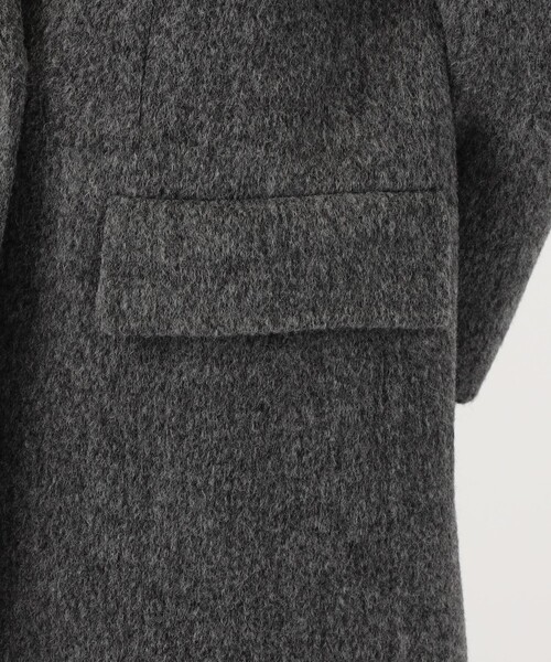 TOMORROWLAND (トゥモローランド)の「■30万円以上のため JIL SANDER CABAN 4 DBH TM ジャケットコート(チェスターコート・レディース・チャコールグレー・32)」の10枚目の写真