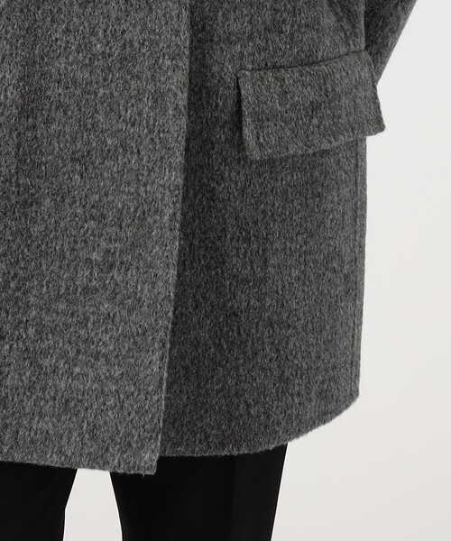TOMORROWLAND (トゥモローランド)の「■30万円以上のため JIL SANDER CABAN 4 DBH TM ジャケットコート(チェスターコート・レディース・チャコールグレー・32)」の11枚目の写真