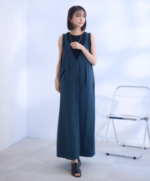 KATHARINE ROSS(キャサリンロス)の「【KATHARINE ROSS】COOL撥水ジャンスカ(ジャンパースカート・レディース・ブラウン/カーキ/ブルー・MEDIUM)」の8枚目の写真