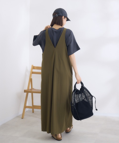 KATHARINE ROSS(キャサリンロス)の「【KATHARINE ROSS】COOL撥水ジャンスカ(ジャンパースカート・レディース・ブラウン/カーキ/ブルー・MEDIUM)」の13枚目の写真