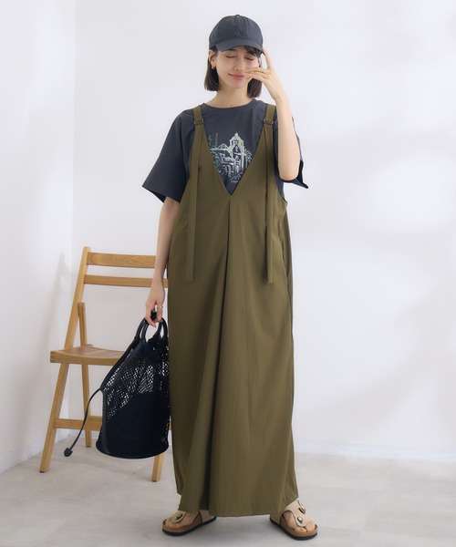 KATHARINE ROSS(キャサリンロス)の「【KATHARINE ROSS】COOL撥水ジャンスカ(ジャンパースカート・レディース・ブラウン/カーキ/ブルー・MEDIUM)」の14枚目の写真