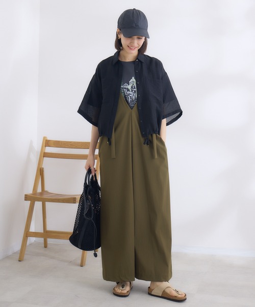 KATHARINE ROSS(キャサリンロス)の「【KATHARINE ROSS】COOL撥水ジャンスカ(ジャンパースカート・レディース・ブラウン/カーキ/ブルー・MEDIUM)」の17枚目の写真
