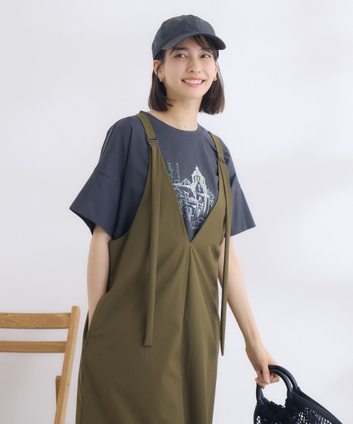 KATHARINE ROSS(キャサリンロス)の「【KATHARINE ROSS】COOL撥水ジャンスカ(ジャンパースカート・レディース・ブラウン/カーキ/ブルー・MEDIUM)」の19枚目の写真