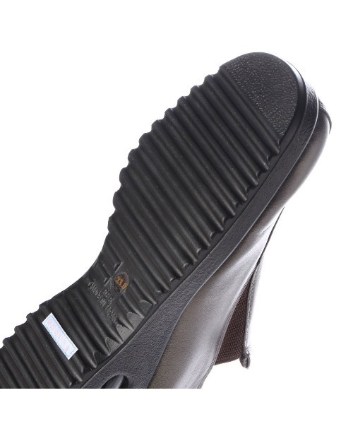 Atelier（アトリエ）の「【3E】エアークッションサイドゴアスリッポン（スリッポン・レディース・ゴールド×グレー/ブラック/ライトブラック/その他10/その他18・23.5cm/23cm/22.5cm/22cm/24.5cm/24cm）」の15枚目の写真