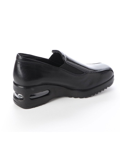 Atelier（アトリエ）の「【3E】エアークッションサイドゴアスリッポン（スリッポン・レディース・ゴールド×グレー/ブラック/ライトブラック/その他10/その他18・23.5cm/23cm/22.5cm/22cm/24.5cm/24cm）」の8枚目の写真