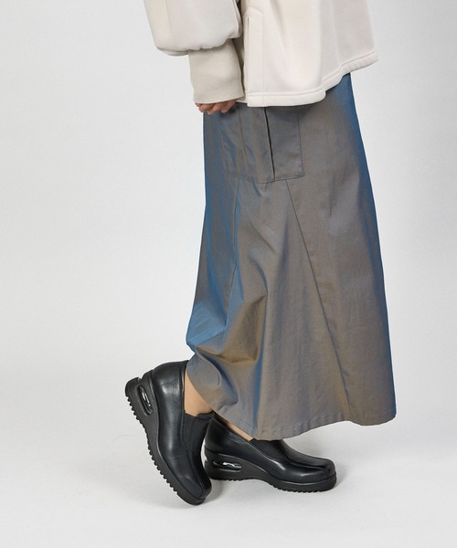 Atelier（アトリエ）の「【3E】エアークッションサイドゴアスリッポン（スリッポン・レディース・ゴールド×グレー/ブラック/ライトブラック/その他10/その他18・23.5cm/23cm/22.5cm/22cm/24.5cm/24cm）」の18枚目の写真