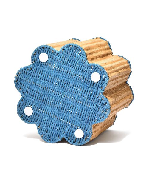 Francfranc（フランフラン）の「パイピング バスケット M ブルー（収納グッズ・レディース・ブルー・FREE）」の6枚目の写真