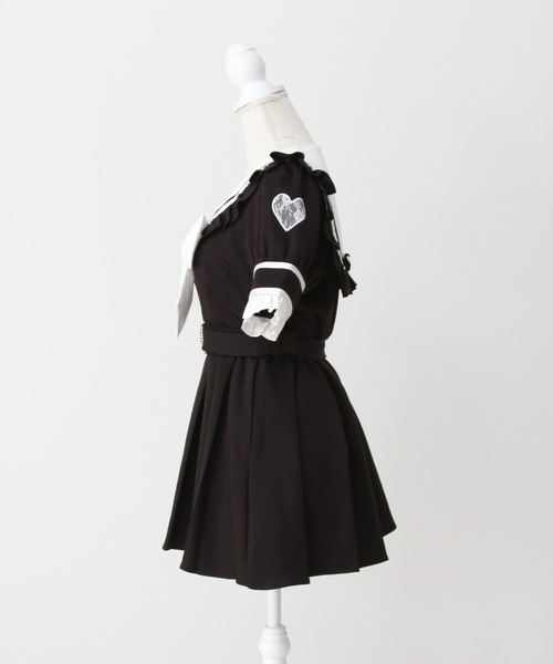 【新品】Dear My Love ブラックワンピース 楽天市場】十字架セーラーシャツワンピース レディース