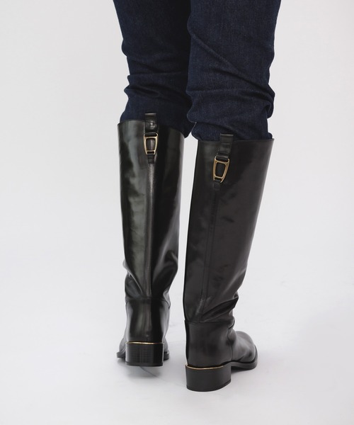 サルトル　ロングブーツ SARTORE サルトル ロングブーツ 黒 レディース ジョッキーブーツ