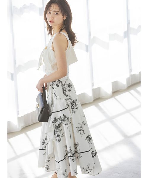 リボンディテールカットプルオーバー（Tシャツ/カットソー