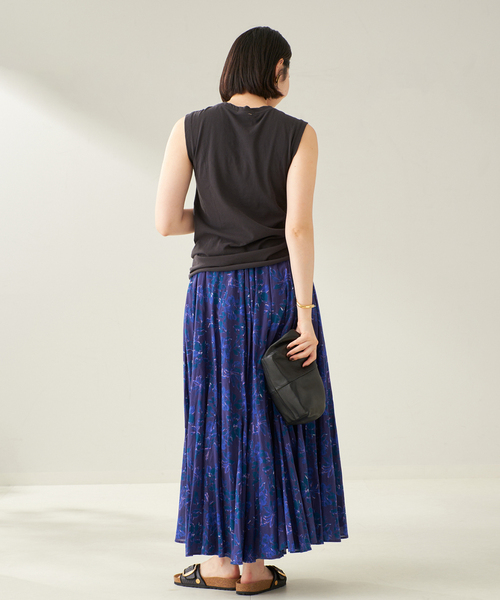 【美品】plage これからの季節に映え！履き心地も◎な万能すぎるスカート MARIHA / マリハ 月影のスカート（スカート）｜Plage