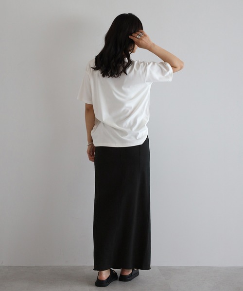 セール】front slit sweat skirt / フロントスリットスウェット