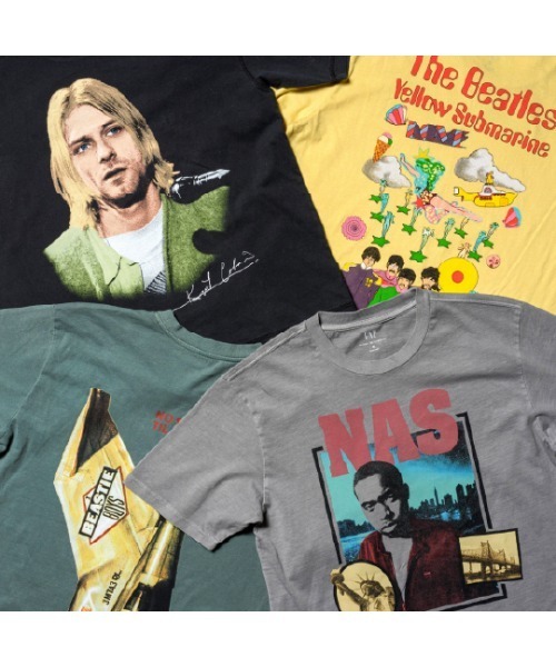 Kurt Cobain グラフィックTシャツ 3/23（土）店頭入荷 2008AW Number（N）ine Kurt Cobain Van