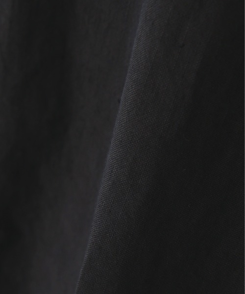 MARGARET HOWELL(マーガレットハウエル)の「LINEN COTTON TWILL BLOUSON(ブルゾン・メンズ・ブラック・LARGE)」の5枚目の写真