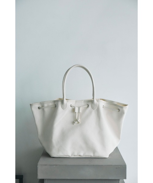 &. NOSTALGIA(アンドドットノスタルジア)の「キャンバストートバッグ(ハンドバッグ・レディース・アイボリー・FREE)」の1枚目の写真