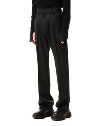 美品 VEIN ヴェイン 黒 トリプルクロス フレアパンツ 2 定価33,000 VEIN （ヴェイン）の「VEIN PE TRIPLE CROTH SLIT (VP-02-306