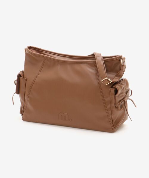 MAJESTIC LEGON(マジェスティックレゴン)の「サイドリボンショルダーバッグ(ショルダーバッグ・レディース・アイボリー/ブラック/ブラウン・FREE)」の20枚目の写真