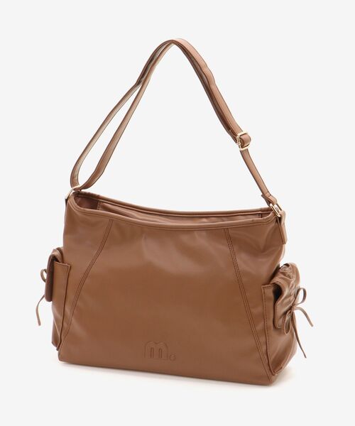 MAJESTIC LEGON(マジェスティックレゴン)の「サイドリボンショルダーバッグ(ショルダーバッグ・レディース・アイボリー/ブラック/ブラウン・FREE)」の22枚目の写真