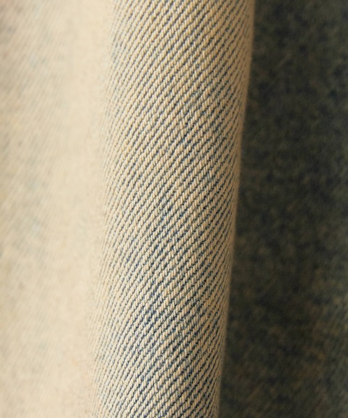 Theater code（シアターコード）の「Half denim pants with paint-repellent design/ペンキ撥ねデザインハーフデニムパンツ（デニムパンツ・メンズ・ブルー・M/L）」の10枚目の写真