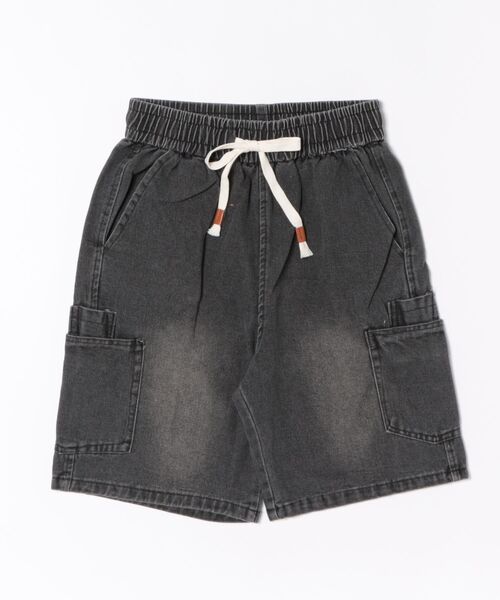 HOOK(フック)の「カーゴポケット付きデニムショーツ (SS)(デニムパンツ・メンズ・ブラック/ライトブルー/ブルー・LARGE/MEDIUM/X-LARGE)」の6枚目の写真