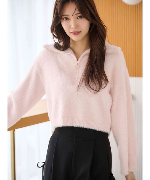 MERCURYDUO（マーキュリーデュオ）の「サイドリボンコルセットパンツ（その他パンツ・レディース・ブラック/ライトグレー・SMALL/MEDIUM）」の12枚目の写真