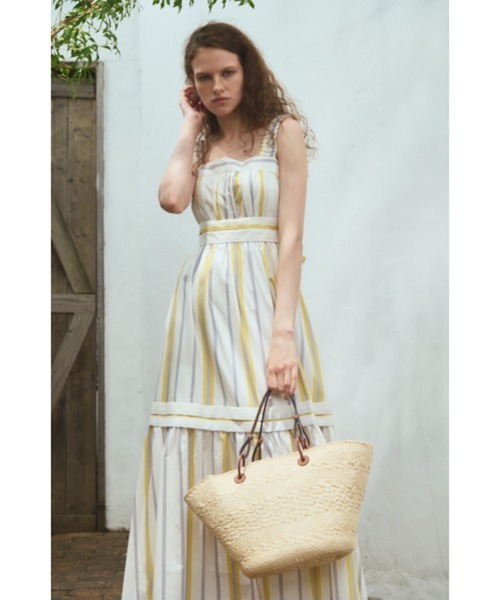 Hazel Dress タックティアードドレス（ワンピース）｜Estella.K