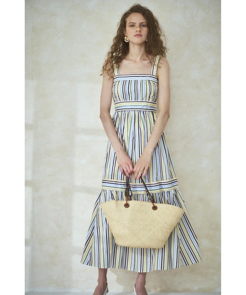 Hazel Dress タックティアードドレス（ワンピース）｜Estella.K
