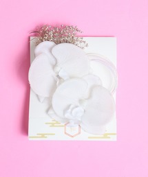 gargle（ガーグル）の「gargle ガーグル：JAPANシリーズ　胡蝶蘭　水引き　ヘアピン　クリップ　セットクリップ（バレッタ/ヘアクリップ）」