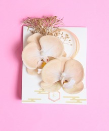 gargle（ガーグル）の「gargle ガーグル：JAPANシリーズ　胡蝶蘭　水引き　ヘアピン　クリップ　セットクリップ（バレッタ/ヘアクリップ）」