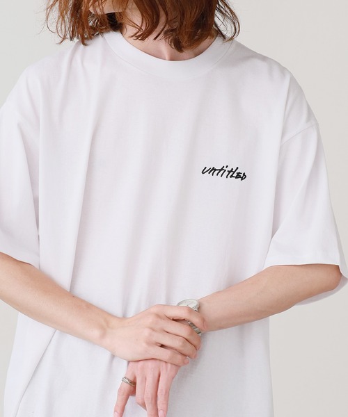 WBSB(ダブルビーエスビー)の「WBSB/ダブルビーエスビー×Lui Araki/荒木塁 untitLED S/S TEE Tシャツ メンズ 秋物 秋服 2026年秋冬(Tシャツ/カットソー・メンズ・ブラック/ホワイト・XL/L)」の1枚目の写真