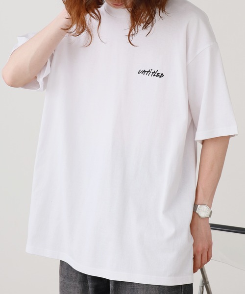 WBSB(ダブルビーエスビー)の「WBSB/ダブルビーエスビー×Lui Araki/荒木塁 untitLED S/S TEE Tシャツ メンズ 秋物 秋服 2026年秋冬(Tシャツ/カットソー・メンズ・ブラック/ホワイト・XL/L)」の7枚目の写真