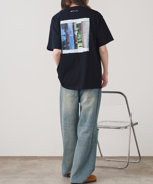WBSB(ダブルビーエスビー)の「WBSB/ダブルビーエスビー×Lui Araki/荒木塁 untitLED S/S TEE Tシャツ メンズ 秋物 秋服 2026年秋冬(Tシャツ/カットソー・メンズ・ブラック/ホワイト・XL/L)」の16枚目の写真