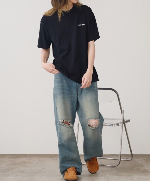WBSB(ダブルビーエスビー)の「WBSB/ダブルビーエスビー×Lui Araki/荒木塁 untitLED S/S TEE Tシャツ メンズ 秋物 秋服 2026年秋冬(Tシャツ/カットソー・メンズ・ブラック/ホワイト・XL/L)」の15枚目の写真