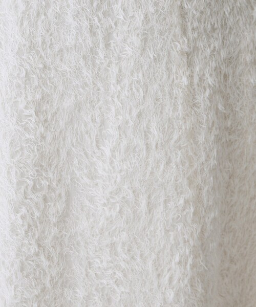 UNTITLED(アンタイトル)の「【セットアップ可/後ろウエストゴム】フェザーマーメイドスカート(スカート・レディース・アイボリー/ブラック・00/01/02/03/04/42/44/46/48/50)」の9枚目の写真