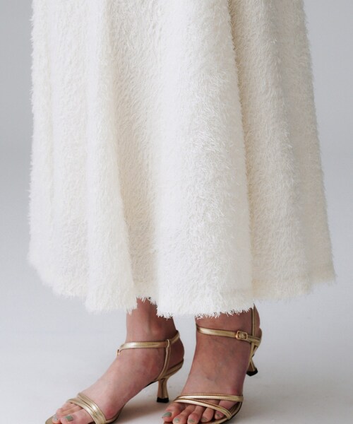 UNTITLED(アンタイトル)の「【セットアップ可/後ろウエストゴム】フェザーマーメイドスカート(スカート・レディース・アイボリー/ブラック・00/01/02/03/04/42/44/46/48/50)」の20枚目の写真