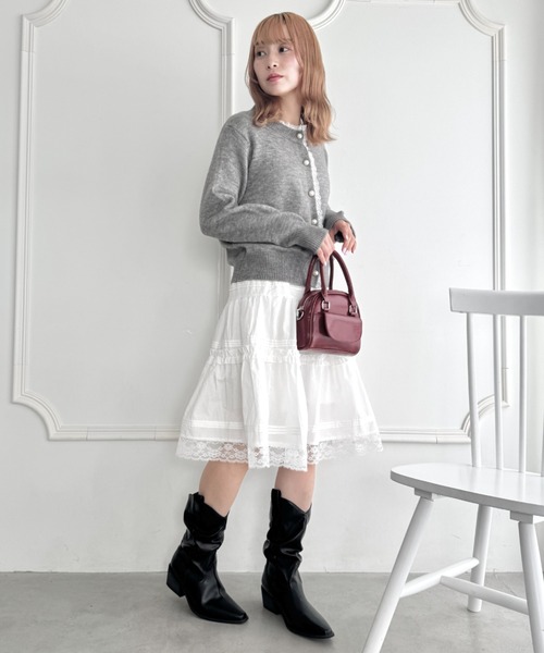 Loueme（ルエム）の「スラウチーウエスタンブーツ（ブーツ・レディース・ブラック/ベージュ/ブラウン・24.5cm/23.5cm）」の18枚目の写真