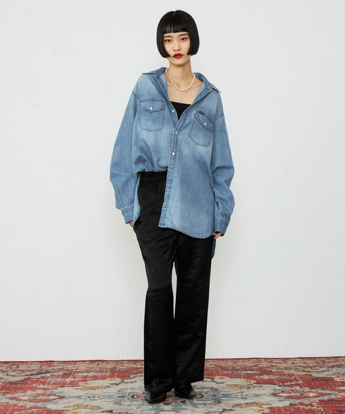 LiSA グッズ リバーシブルシャツ チェックシャツ デニム LiSA グッズ リバーシブルチェックシャツ LiSA على X: