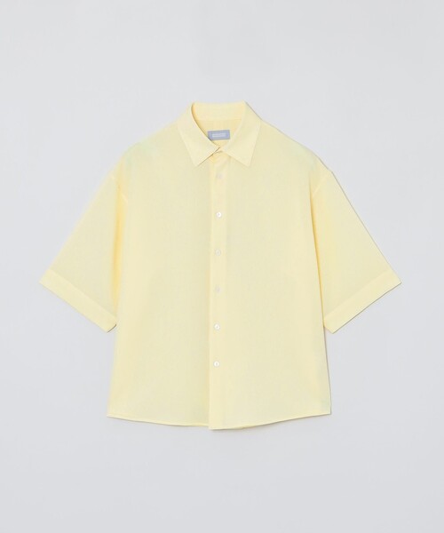 MACKINTOSH PHILOSOPHY(マッキントッシュ フィロソフィー)の「GREY LABEL ショートスリーブレギュラーカラーシャツ(シャツ/ブラウス・レディース・イエロー/ブラック・2/6)」の1枚目の写真