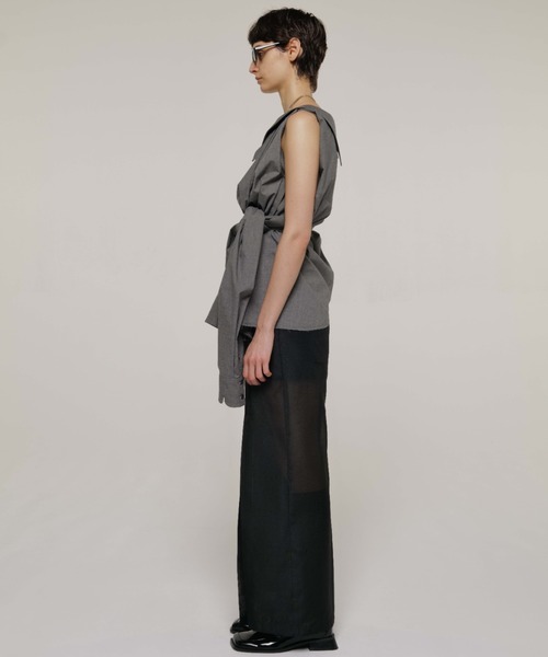 CROSS SLIT SHEER PANTS/クロススリットシアーパンツ（その他