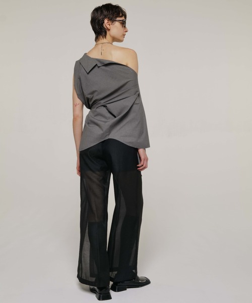 ジョゼムーン CROSS SLIT SHEER PANTS/クロススリットシアーパンツ（その他