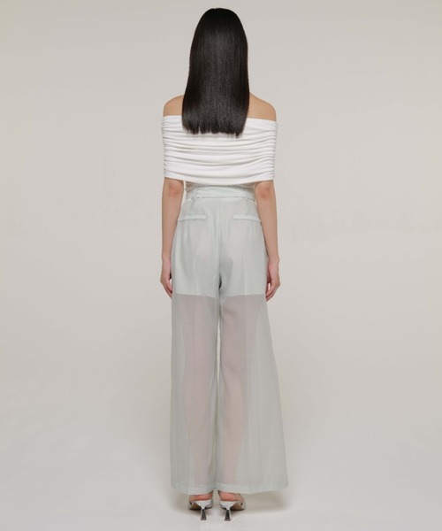 CROSS SLIT SHEER PANTS/クロススリットシアーパンツ（その他