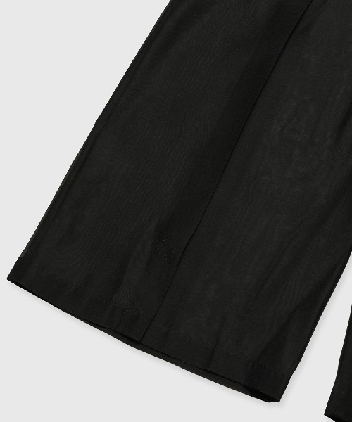 JOSE MOON（ジョゼムーン）の「CROSS SLIT SHEER PANTS/クロススリット