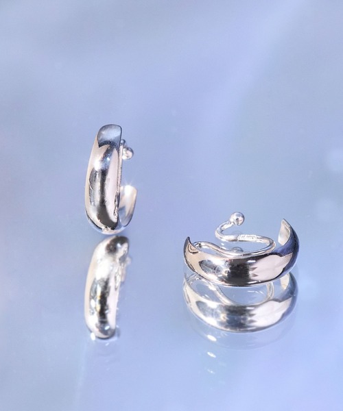 JUPITER(ジュピター)の「【K10】パフィーフープイヤリング/金属アレルギー対応 ニッケルフリー<動画あり>(イヤリング・レディース・ゴールド/シルバー・FREE)」の15枚目の写真