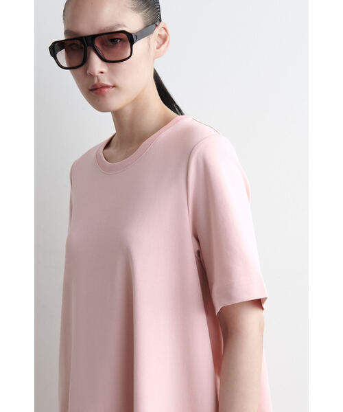 COS（コス）の「AラインTシャツミニドレス（ワンピース・レディース・ライトピンク・XS/L/S/M）」の2枚目の写真