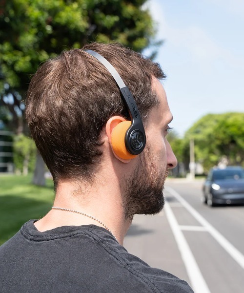 BEAVER(ビーバー)の「JLab/ジェイラブ REWIND 2 WIRELESS ワイヤレスヘッドホン(ヘッドフォン/イヤホン・メンズ・ブラック・FREE)」の7枚目の写真